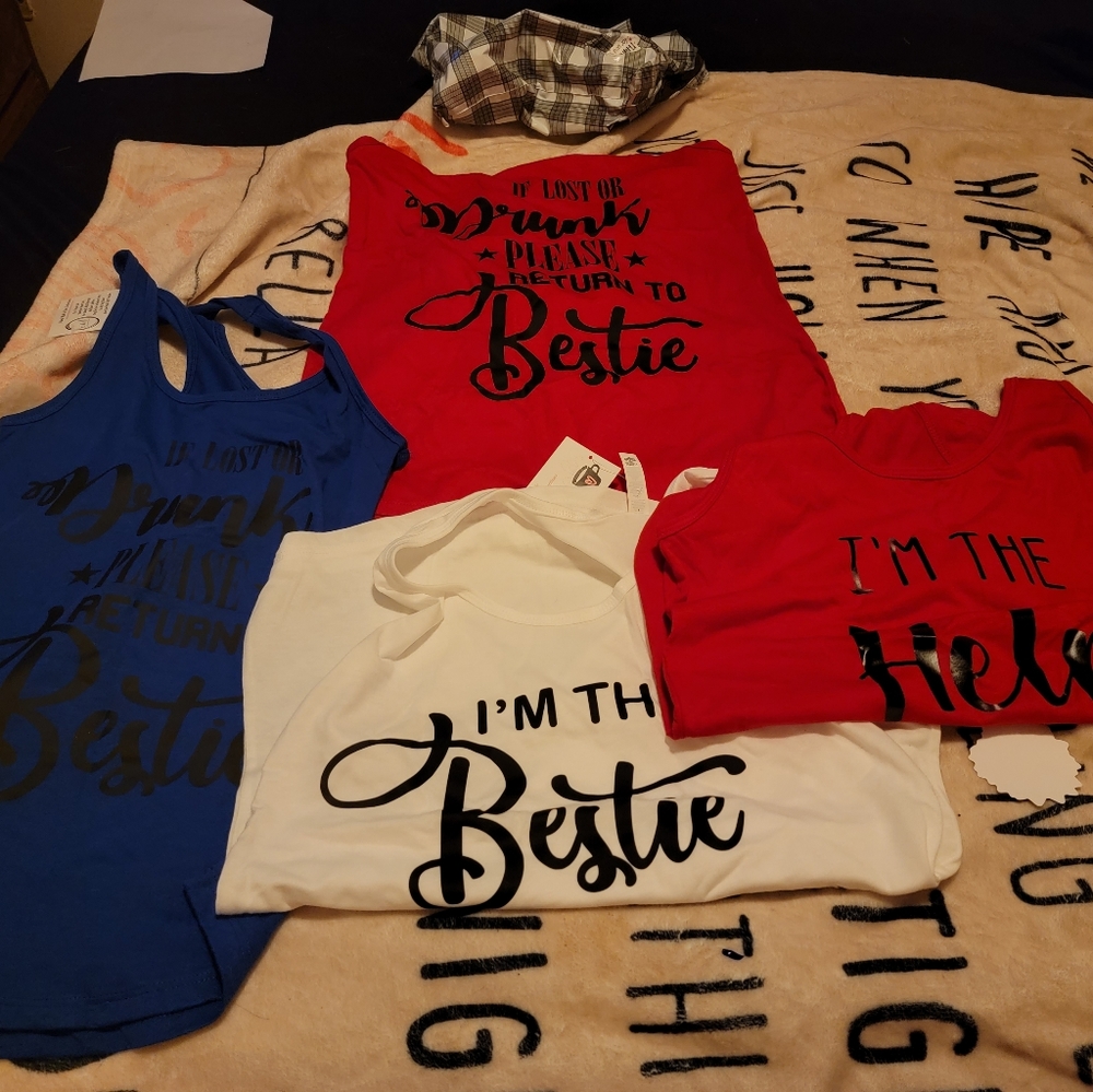 Racer back tanks